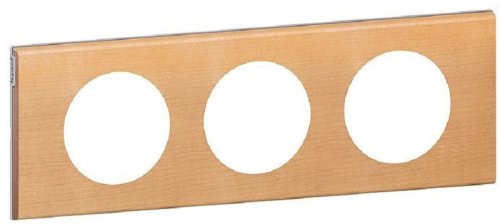 Рамка универсальная Legrand Celiane Corian 3-м. дерево клен картинка